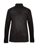 Badger 4173 Women's Tonal Blend 1/4 Zip Pullover Badger