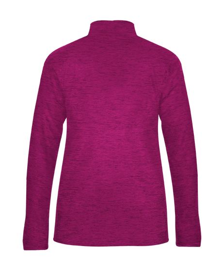 Badger 4173 Women's Tonal Blend 1/4 Zip Pullover Badger