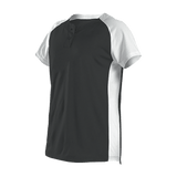 Alleson Women's Two Button Fastpitch Softball Jersey Alleson