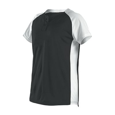 Alleson Women's Two Button Fastpitch Softball Jersey