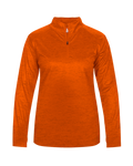 Badger 4173 Women's Tonal Blend 1/4 Zip Pullover Badger