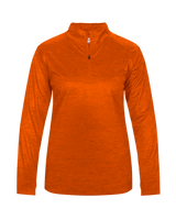 Badger 4173 Women's Tonal Blend 1/4 Zip Pullover Badger