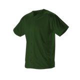 Alleson Adult Full Button Lightweight Baseball Jersey Alleson