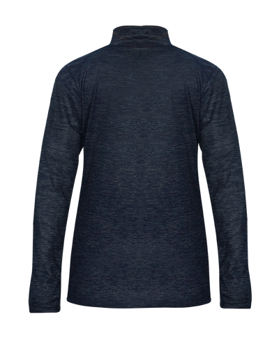 Badger 4173 Women's Tonal Blend 1/4 Zip Pullover