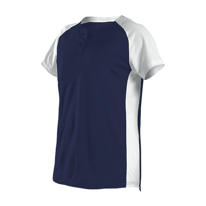 Alleson Women's Two Button Fastpitch Softball Jersey Alleson