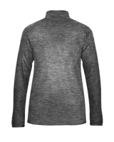Badger 4173 Women's Tonal Blend 1/4 Zip Pullover Badger