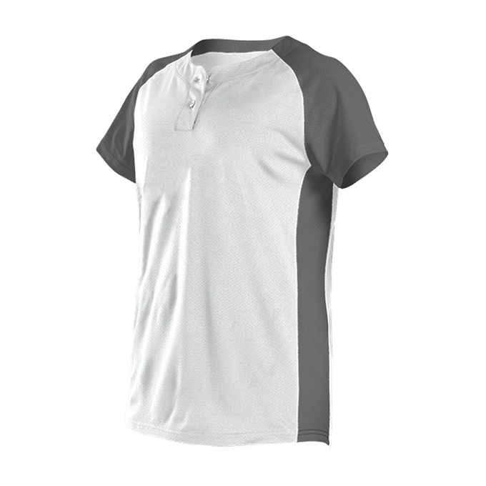 Alleson Women's Two Button Fastpitch Softball Jersey Alleson