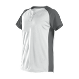 Alleson Women's Two Button Fastpitch Softball Jersey Alleson