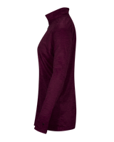 Badger 4173 Women's Tonal Blend 1/4 Zip Pullover Badger