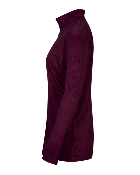 Badger 4173 Women's Tonal Blend 1/4 Zip Pullover Badger