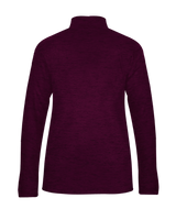 Badger 4173 Women's Tonal Blend 1/4 Zip Pullover Badger