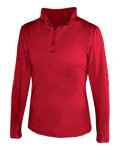 Badger Women's 1/4 Zip Lightweight Pullover Badger