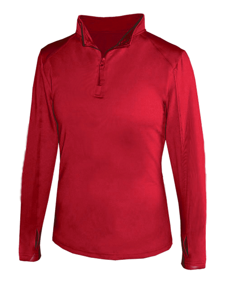 Badger Women's 1/4 Zip Lightweight Pullover Badger