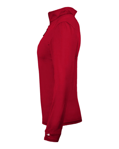Badger Women's 1/4 Zip Lightweight Pullover Badger