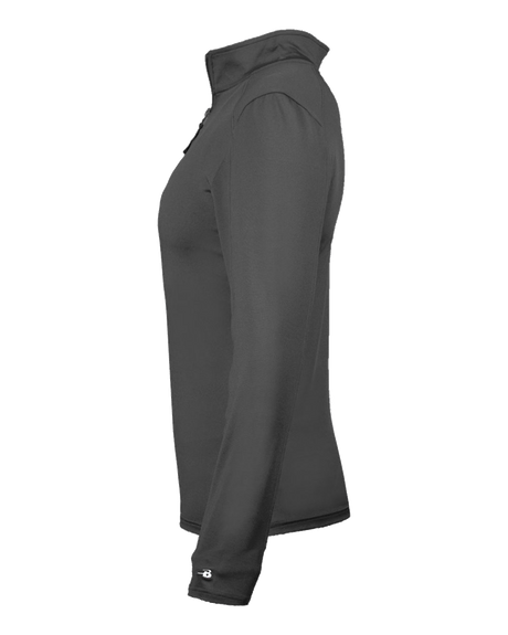 Badger Women's 1/4 Zip Lightweight Pullover Badger