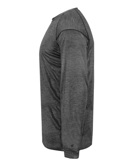 Badger Men's Tonal Blend Long-Sleeve Tee Badger