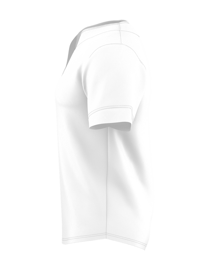 Alleson Youth Two Button Mesh Baseball Jersey With Piping Alleson