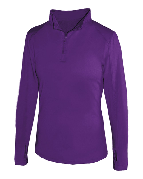 Badger Women's 1/4 Zip Lightweight Pullover Badger