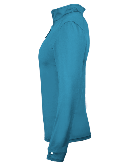 Badger Women's 1/4 Zip Lightweight Pullover Badger