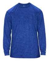Badger Men's Tonal Blend Long-Sleeve Tee Badger