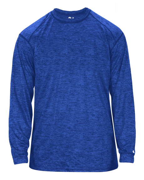 Badger Men's Tonal Blend Long-Sleeve Tee Badger