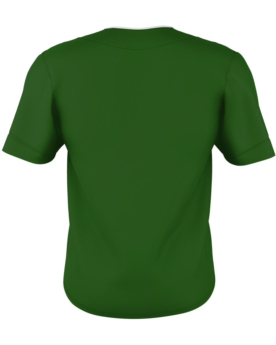 Alleson Youth Two Button Mesh Baseball Jersey With Piping Alleson