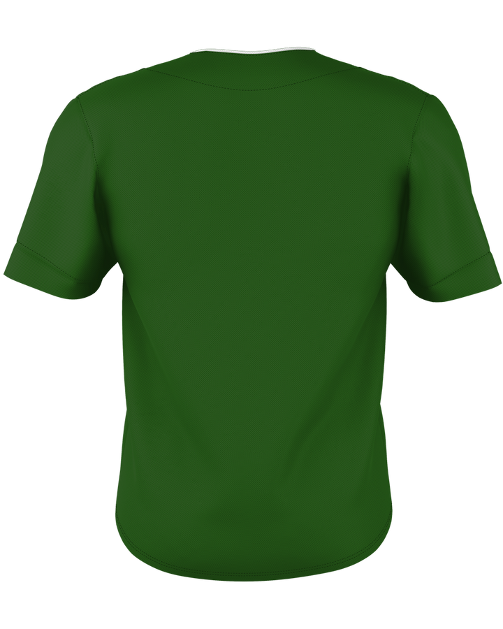 Alleson Youth Two Button Mesh Baseball Jersey With Piping Alleson