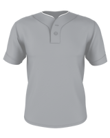 Alleson Youth Two Button Mesh Baseball Jersey With Piping Alleson