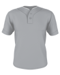 Alleson Youth Two Button Mesh Baseball Jersey With Piping Alleson