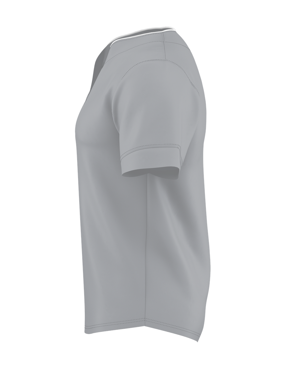 Alleson Youth Two Button Mesh Baseball Jersey With Piping Alleson