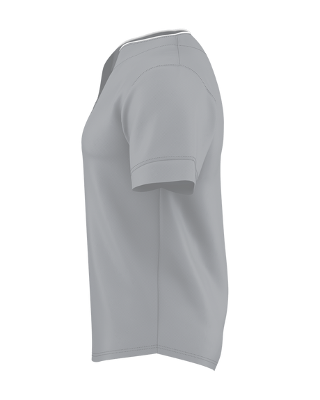 Alleson Youth Two Button Mesh Baseball Jersey With Piping Alleson