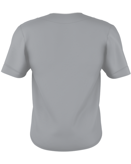 Alleson Youth Two Button Mesh Baseball Jersey With Piping Alleson