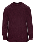 Badger Men's Tonal Blend Long-Sleeve Tee Badger