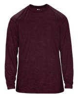 Badger Men's Tonal Blend Long-Sleeve Tee Badger