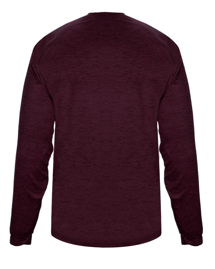 Badger Men's Tonal Blend Long-Sleeve Tee Badger