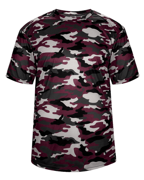 Badger Youth Camo Tee Badger