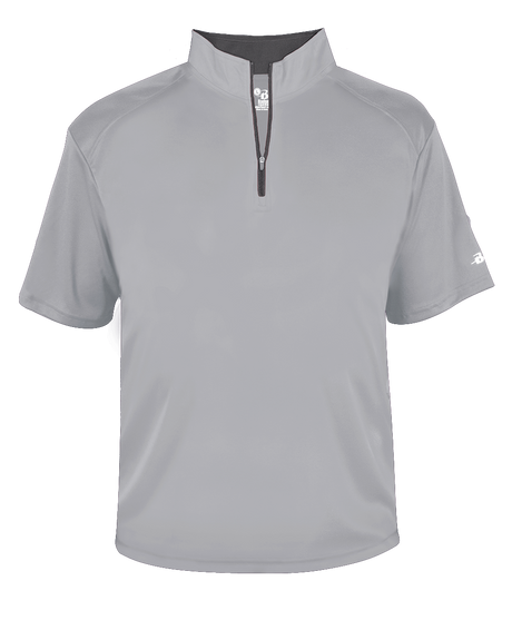 Badger Youth B-Core Short-Sleeve 1/4 Zip Badger