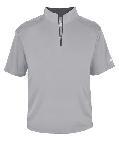 Badger Youth B-Core Short-Sleeve 1/4 Zip