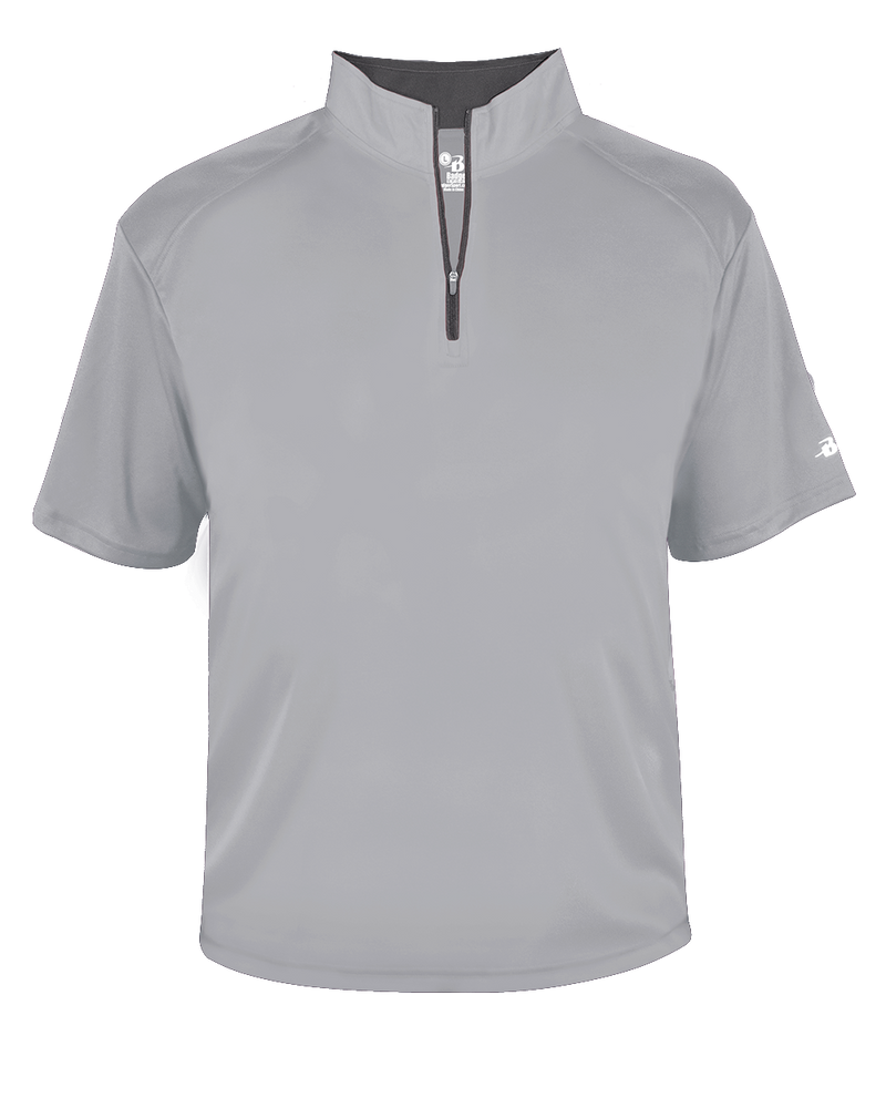 Badger Youth B-Core Short-Sleeve 1/4 Zip