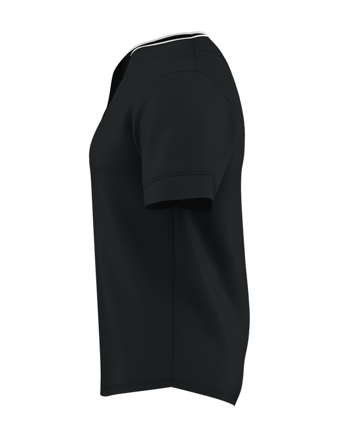 Alleson Youth Two Button Mesh Baseball Jersey With Piping Alleson