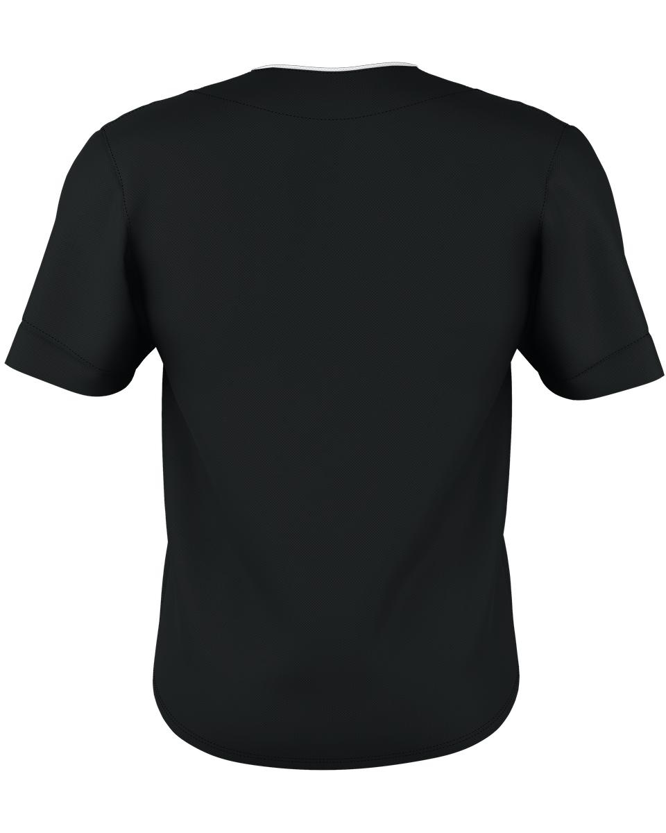 Alleson Youth Two Button Mesh Baseball Jersey With Piping Alleson