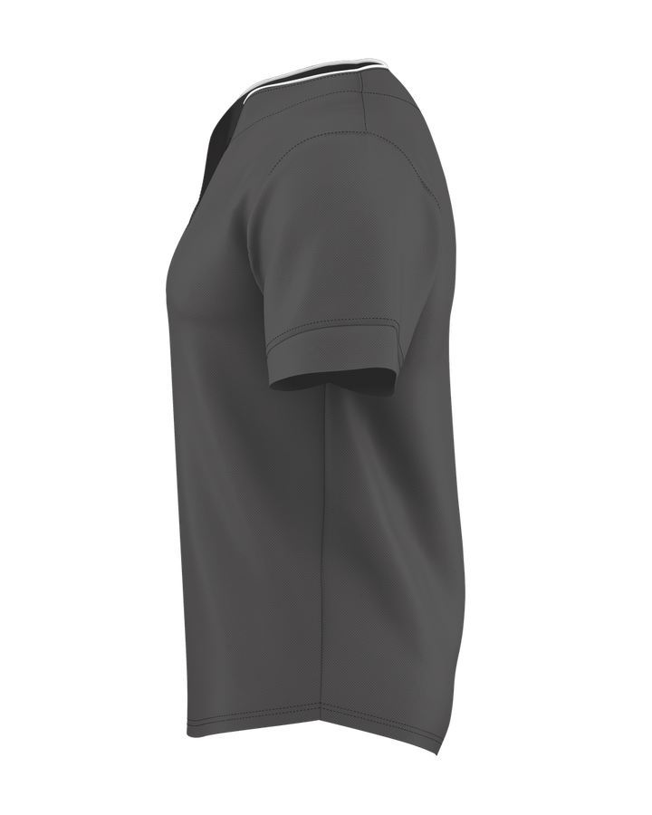 Alleson Youth Two Button Mesh Baseball Jersey With Piping Alleson