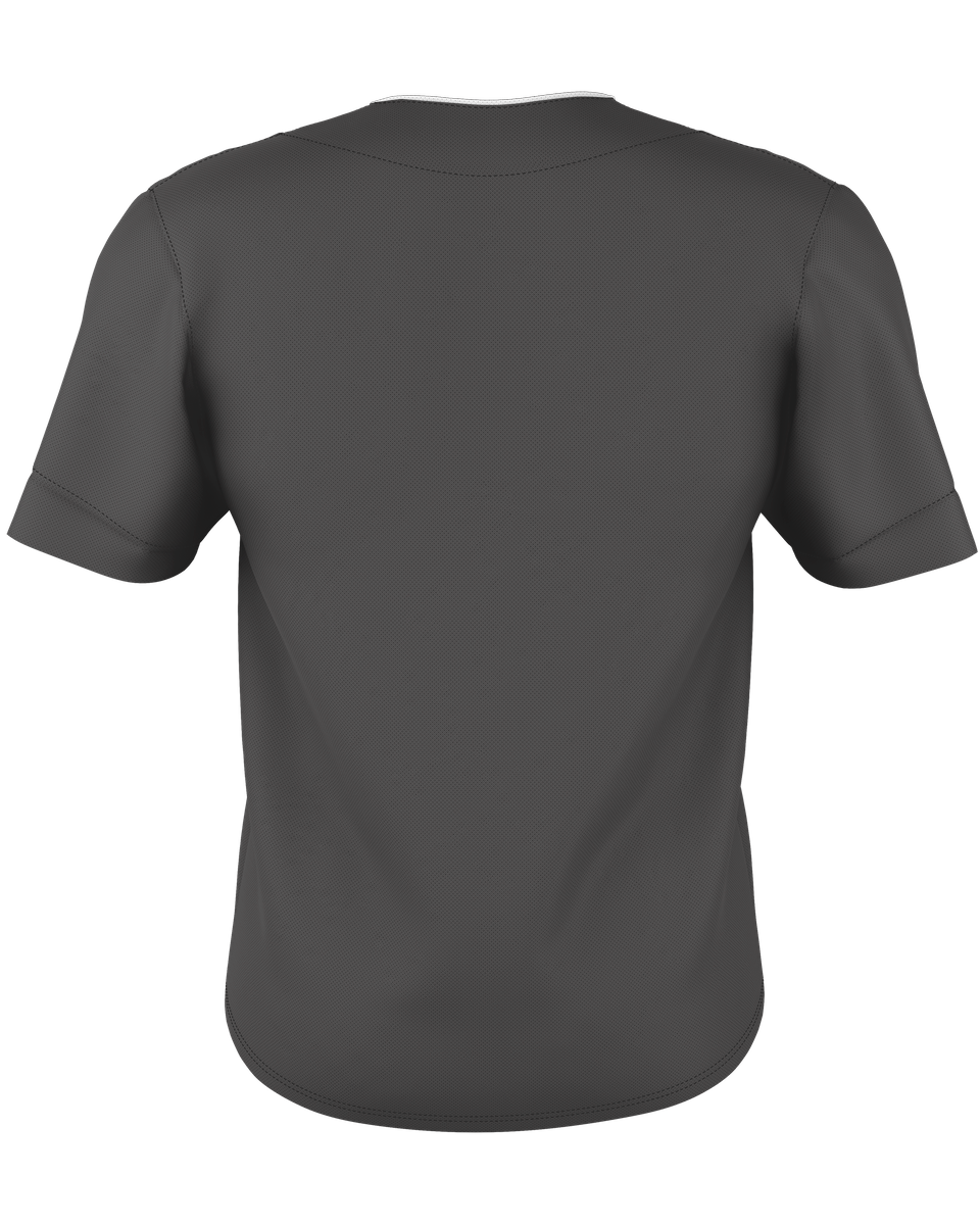 Alleson Youth Two Button Mesh Baseball Jersey With Piping Alleson