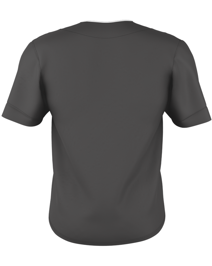 Alleson Youth Two Button Mesh Baseball Jersey With Piping Alleson
