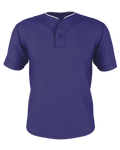 Alleson Youth Two Button Mesh Baseball Jersey With Piping Alleson