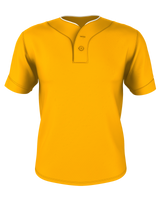 Alleson Youth Two Button Mesh Baseball Jersey With Piping Alleson