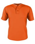 Alleson Youth Two Button Mesh Baseball Jersey With Piping Alleson