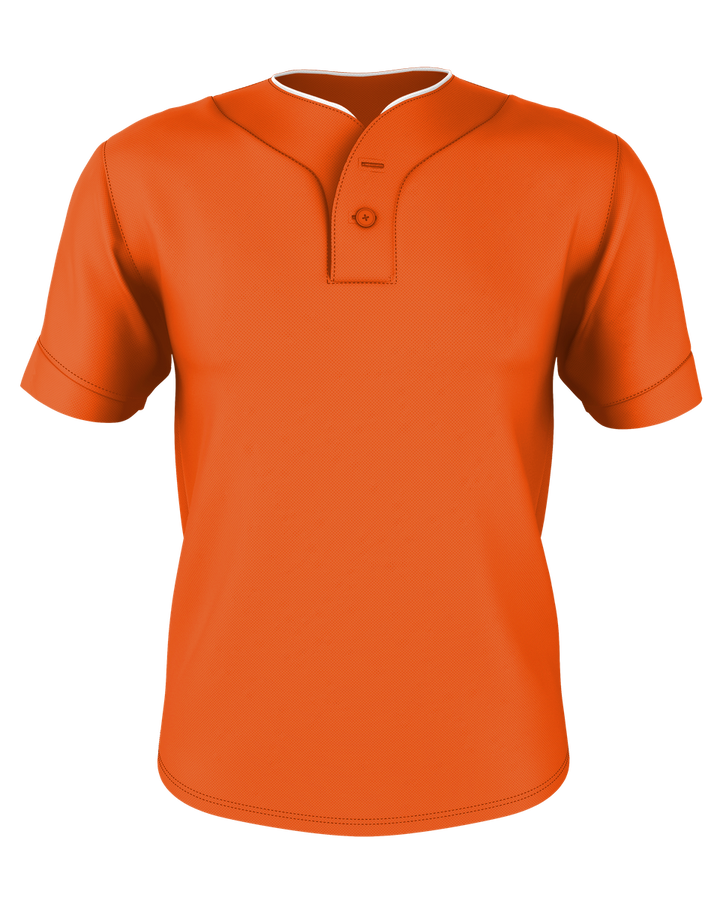 Alleson Youth Two Button Mesh Baseball Jersey With Piping Alleson