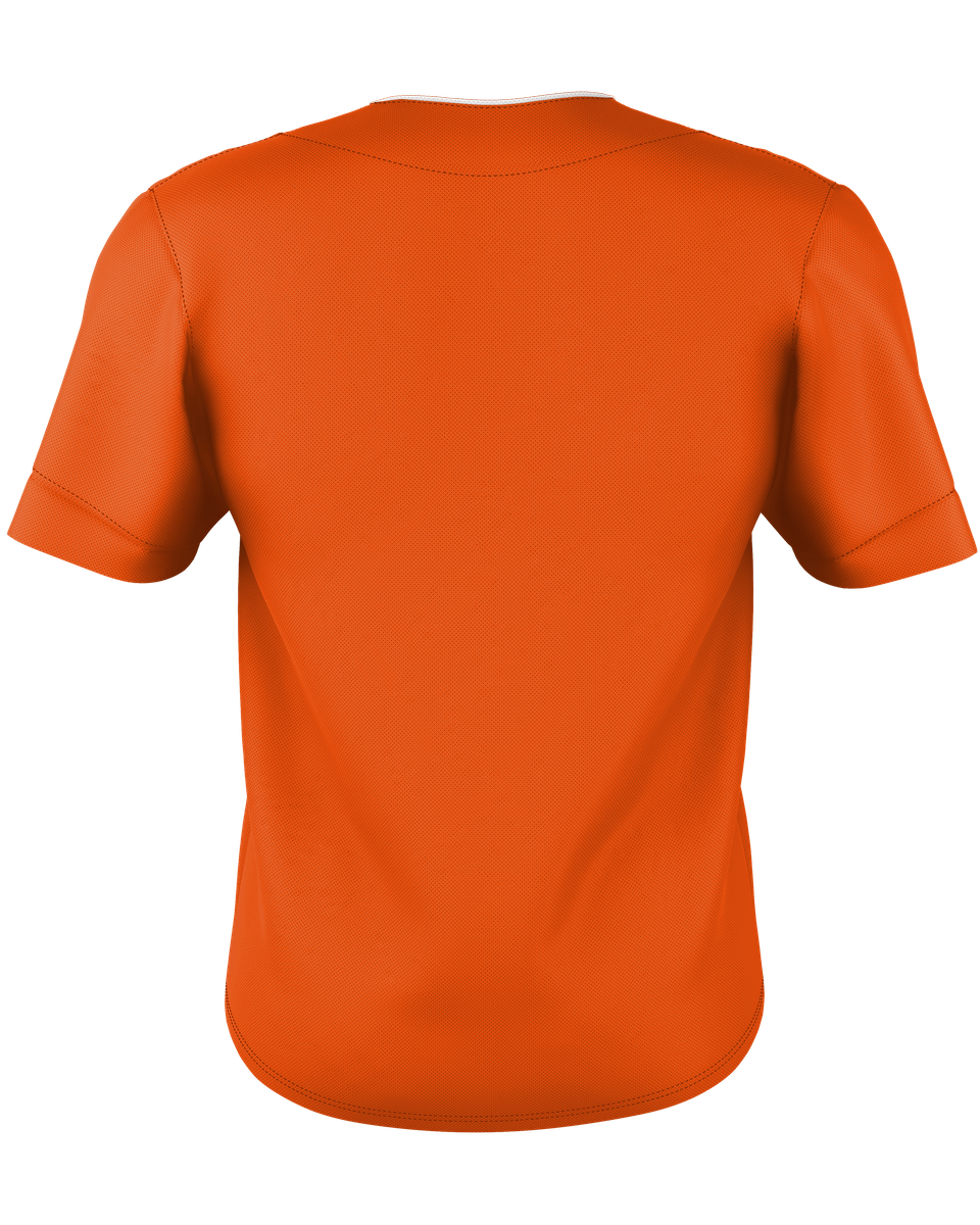 Alleson Youth Two Button Mesh Baseball Jersey With Piping Alleson