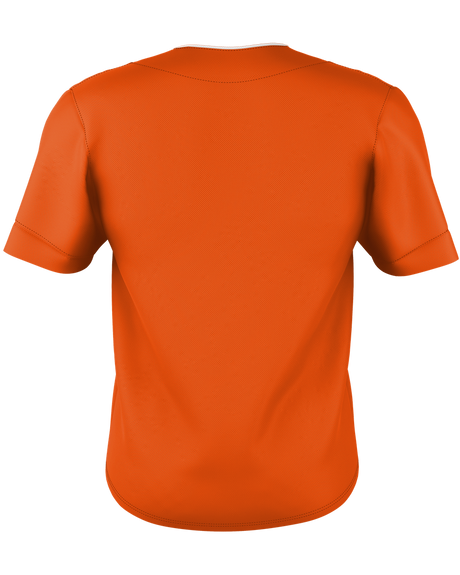 Alleson Youth Two Button Mesh Baseball Jersey With Piping Alleson